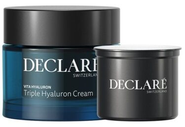 Declare Men Triple Hyaluron Cream & Refill Set